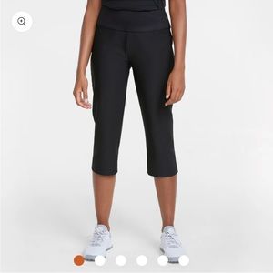 Puma Powershape Golf Capri in Black Size XXS NEW Cropped